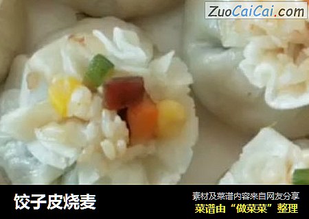 饺子皮烧麦
