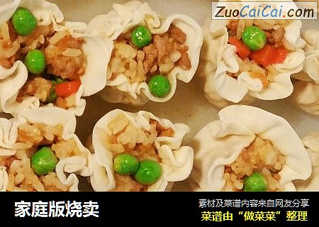 家庭版烧卖