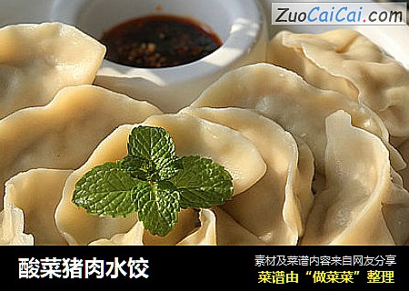 酸菜猪肉水饺