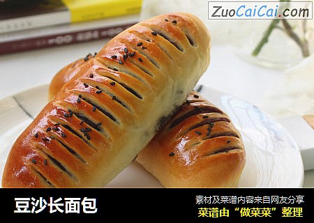 豆沙长面包