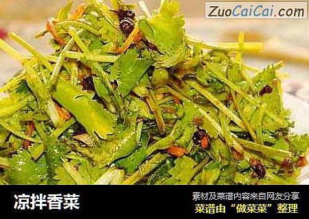 凉拌香菜