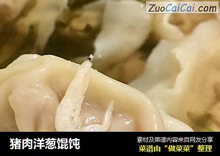 猪肉洋葱馄饨