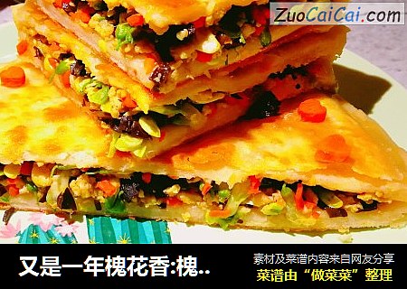 又是一年槐花香:槐花大馅饼