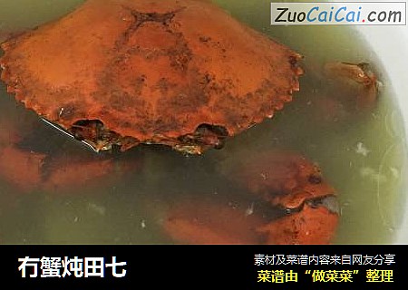 冇蟹炖田七