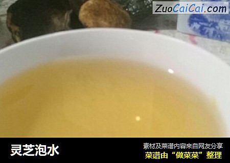 灵芝泡水
