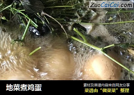 地菜煮鸡蛋