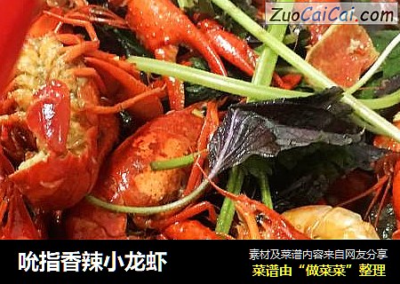 吮指香辣小龙虾