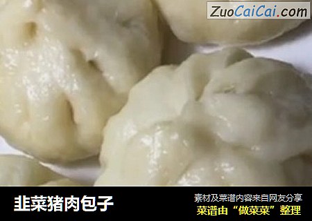 韭菜猪肉包子