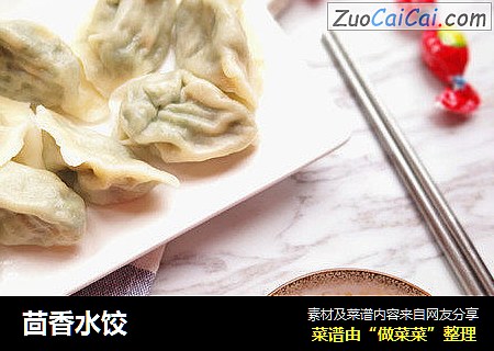 茴香水饺