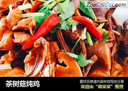 茶树菇炖鸡