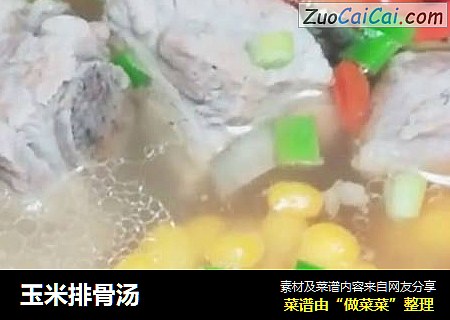 玉米排骨汤