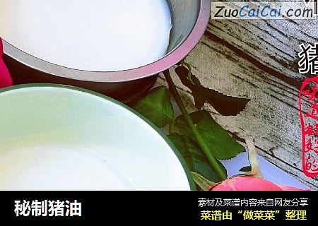 秘制猪油
