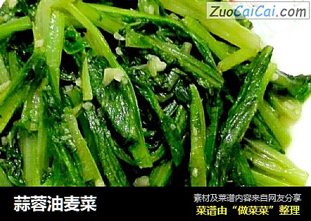 蒜蓉油麦菜