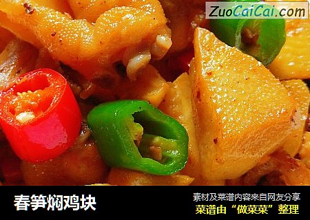 春笋焖鸡块