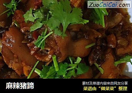 麻辣猪蹄