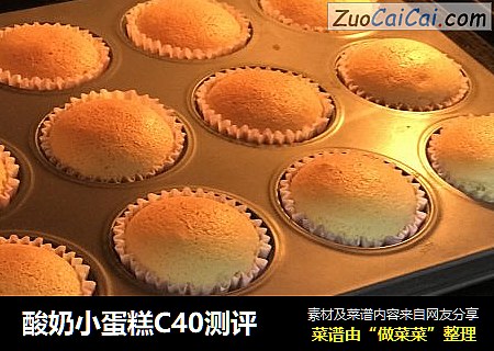 酸奶小蛋糕C40测评