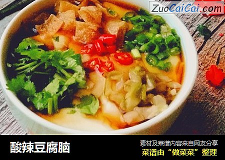 酸辣豆腐脑