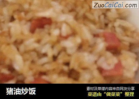 猪油炒饭