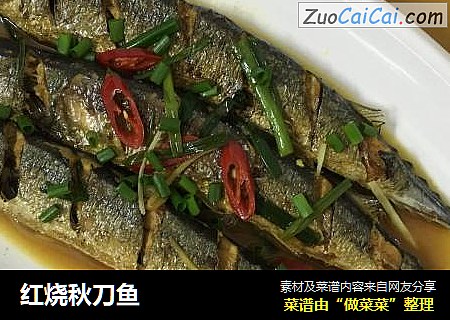 红烧秋刀鱼