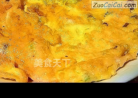 银鱼蛋饼