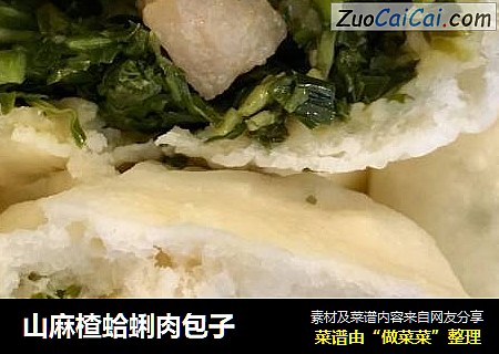 山麻楂蛤蜊肉包子
