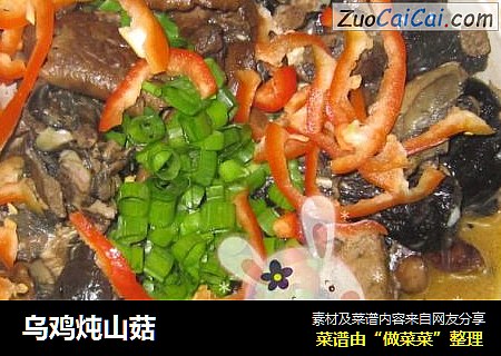 乌鸡炖山菇