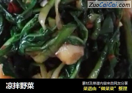 凉拌野菜