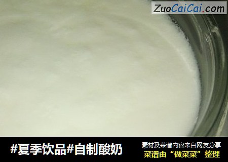 #夏季饮品#自制酸奶