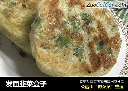 发面韭菜盒子