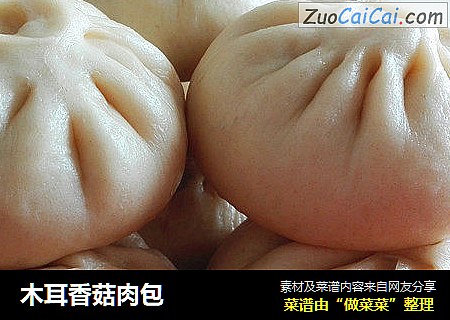 木耳香菇肉包