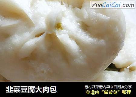 韭菜豆腐大肉包