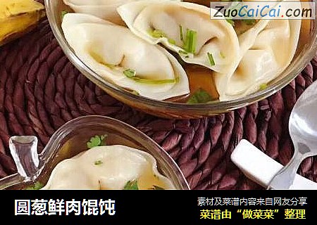 圆葱鲜肉馄饨