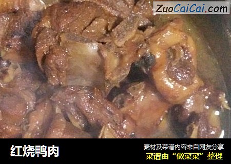 红烧鸭肉