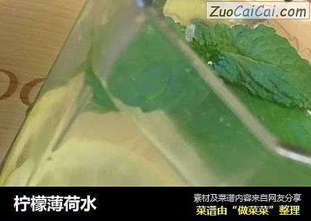 柠檬薄荷水