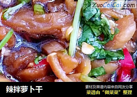 辣拌萝卜干