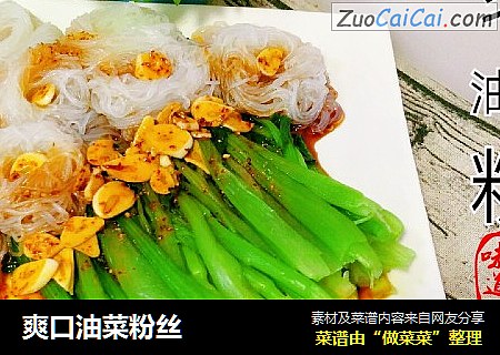 爽口油菜粉丝