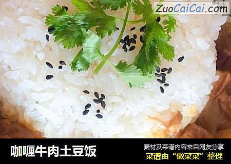 咖喱牛肉土豆饭