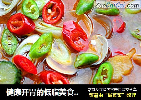 健康开胃的低脂美食韩式大酱汤