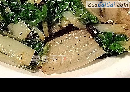 豆豉牛皮菜