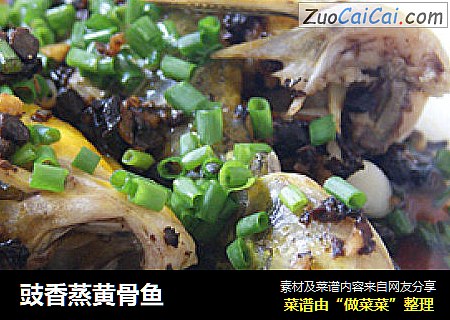 豉香蒸黄骨鱼