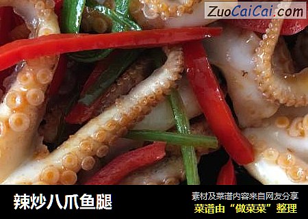 辣炒八爪鱼腿