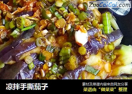 凉拌手撕茄子