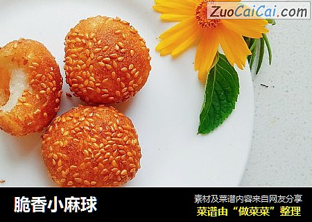 脆香小麻球