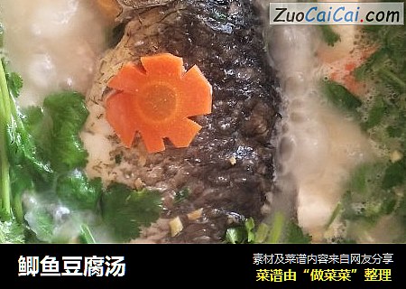鲫鱼豆腐汤