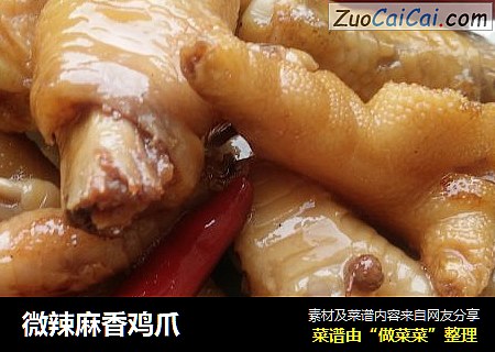 微辣麻香鸡爪