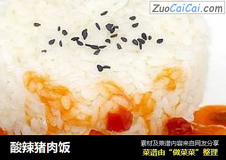 酸辣猪肉饭