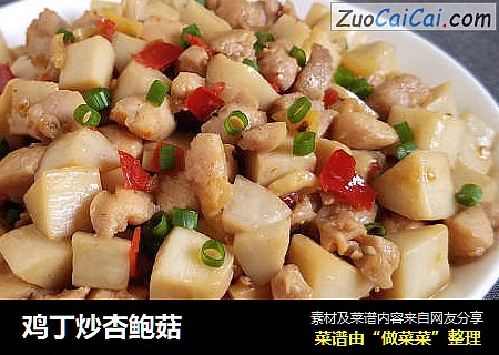 鸡丁炒杏鲍菇