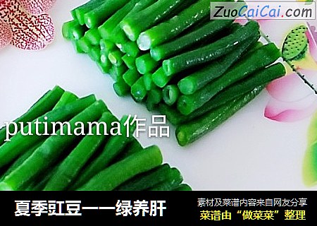 夏季豇豆一一绿养肝