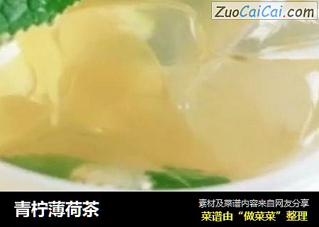 青柠薄荷茶