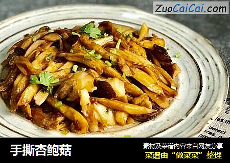 手撕杏鲍菇